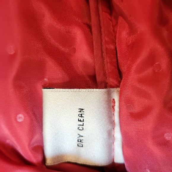 TALBOTS dotted full zip jacket. Size 8.  Beautiful  color. - Picture 9 of 9